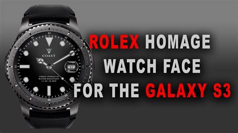 samsung s3 gear face rolex|rolex submariner custom hands.